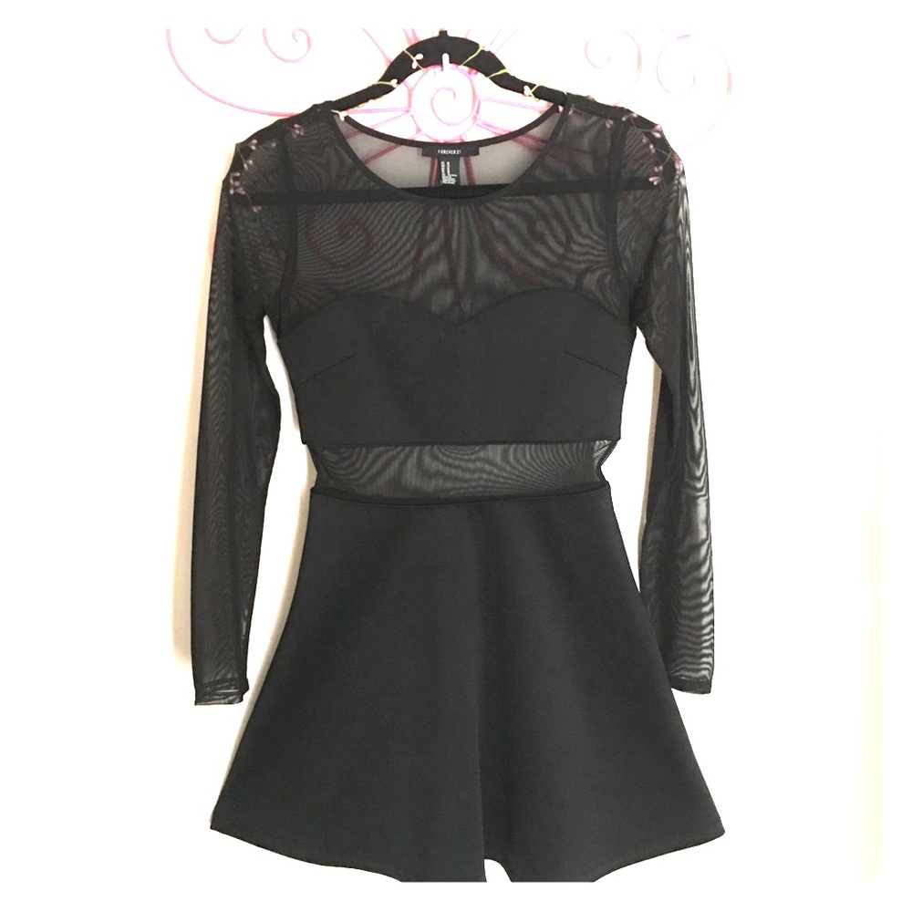 Gothic Fit & Flare Party Dress Sz M